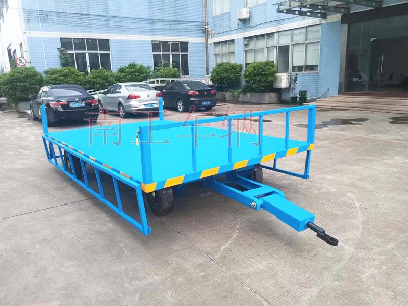 5吨下翻护栏型leyu乐鱼官方网站_乐鱼(中国) 无动力牵引工具拖车