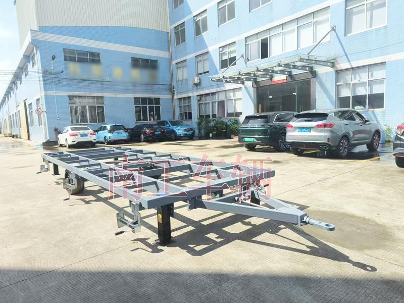 7吨骨架式ATVleyu乐鱼官方网站_乐鱼(中国) 2轮灰色工具拖车